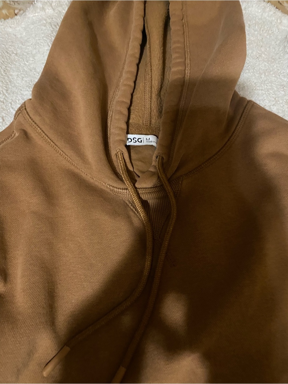 DSG Men’s Classic Fleece Hoodie Brown M